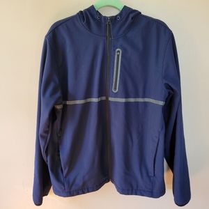 Old Navy BlueOld Navy Blue full zip jacket with hoodie Size: L